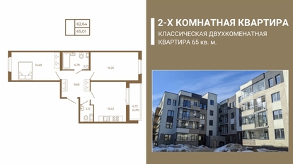2-х квартира. Обзор